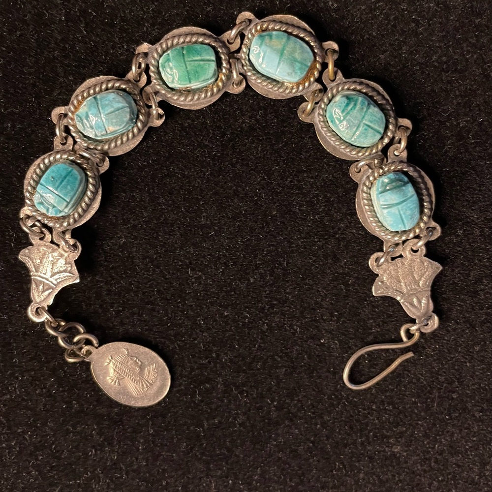 Vintage cabochon bracelet